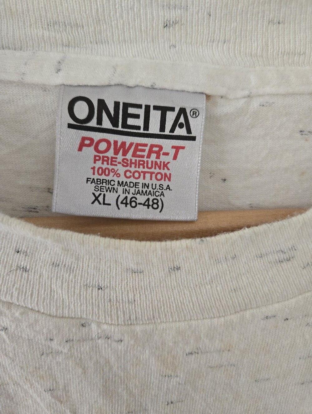 Vintage Oneita Utah Skiing Mens XL White - Picture 4 of 7